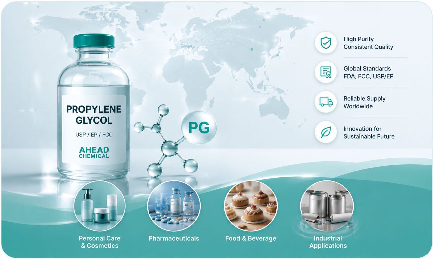 Propylene Glycol Supplier - Ahead Chemical